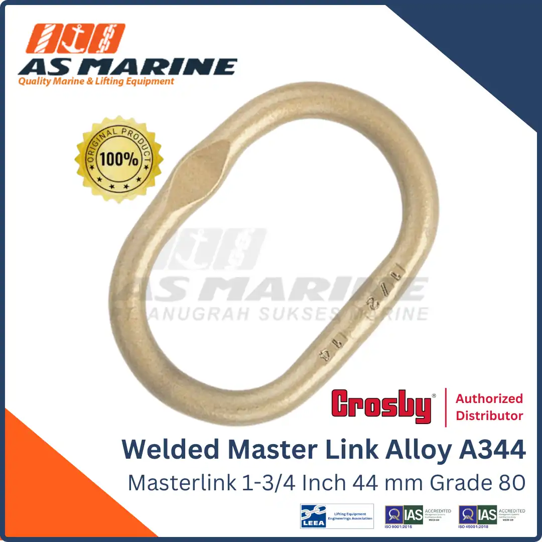 masterlink alloy crosby A344 1-3/4 Inch 44 mm